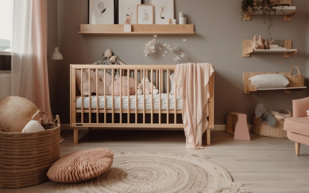 Como criar um quarto de bebê aconchegante com móveis de madeira personalizados